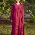 Zara - Luxury 3PC Chikenkari Heavy Embroidered Suit | ZF-S 070 Unstitched Zaroon Luxe '26