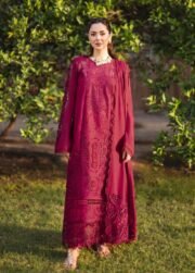 Zara - Luxury 3PC Chikenkari Heavy Embroidered Suit | ZF-S 070 Unstitched Zaroon Luxe '26