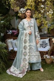 Khushbu - Luxury Dhanak Heavy Chikenkari Embroidered 3PC Suit